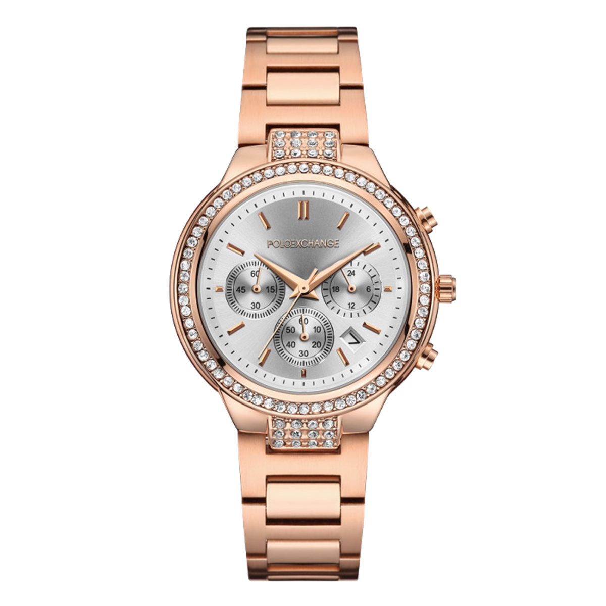 MONTRE POLOEXCHANGE FEMME M.FONCTION ACIER
